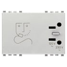 VIMAR SPA - VIW20290.N Presa per rasoio 230V Next
