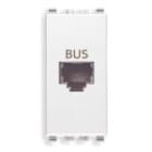 VIMAR SPA - VIW20329.B PRESA RJ11 SPECIALE PER BUS BIANCO