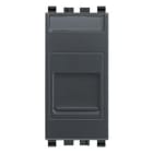 VIMAR SPA - VIW20337.6 PRESA RJ45 CAT6 UTP CON PORTELLO GRIGIO