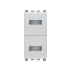 VIMAR SPA - VIW20388.N DOPPIA SPIA NEUTRA NEXT