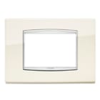 VIMAR SPA - VIW20653.C02 PLACCA CLASSIC 3M BIANCO ANTICO