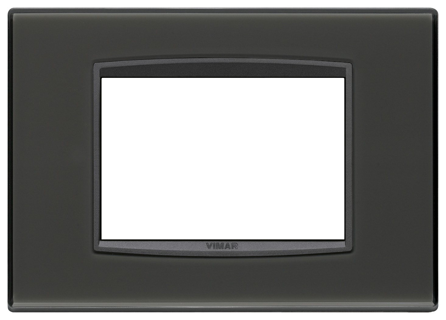 VIMAR S.P.A. - VIW20653.42 PLACCA CLASSIC 3M REFLEX ANTRACITE