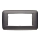 VIMAR SPA - VIW20684.C15 PLACCA ROUND 4M ANTRACITE MATT