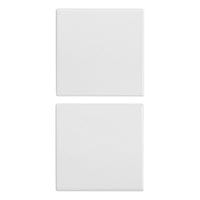 VIMAR S.P.A. - VIW20751.0.B DUE MEZZI TASTI 1M FISSI NEUTRI BIANCO