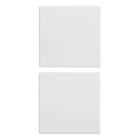 VIMAR SPA - VIW20751.0.B DUE MEZZI TASTI 1M FISSI NEUTRI BIANCO