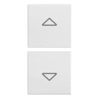 VIMAR S.P.A. - VIW20751.2.B DUE MEZZI TASTI 1M SIMBOLI FRECCE BIANCO