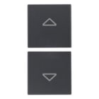 VIMAR SPA - VIW20751.2 DUE MEZZI TASTI 1M SIMBOLI FRECCE GRIGIO