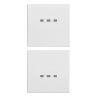 VIMAR S.P.A. - VIW20751.B DUE MEZZI TASTI 1M NEUTRO PERS. BIANCO