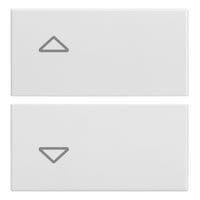 VIMAR S.P.A. - VIW20752.2.B DUE MEZZI TASTI 2M SIMBOLI FRECCE BIANCO