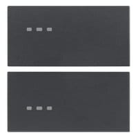 VIMAR S.P.A. - VIW20752 DUE MEZZI TASTI 2M NEUTRO PERS. GRIGIO