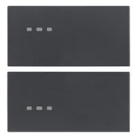 VIMAR S.P.A. - VIW20752 DUE MEZZI TASTI 2M NEUTRO PERS. GRIGIO