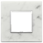 VIMAR SPA - VIW21642.51 PLACCA 2M BIANCO DI CARRARA