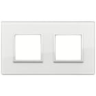 VIMAR SPA - VIW21643.70 PLACCA 4M (2+2) INT71 BIANCO DIAMANTE