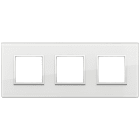 VIMAR SPA - VIW21644.70 PLACCA 6M (2+2+2) INT71 BIANCO DIAMANTE