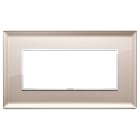 VIMAR SPA - VIW21649.75 PLACCA 5M BS SPECCHIO BRONZATO