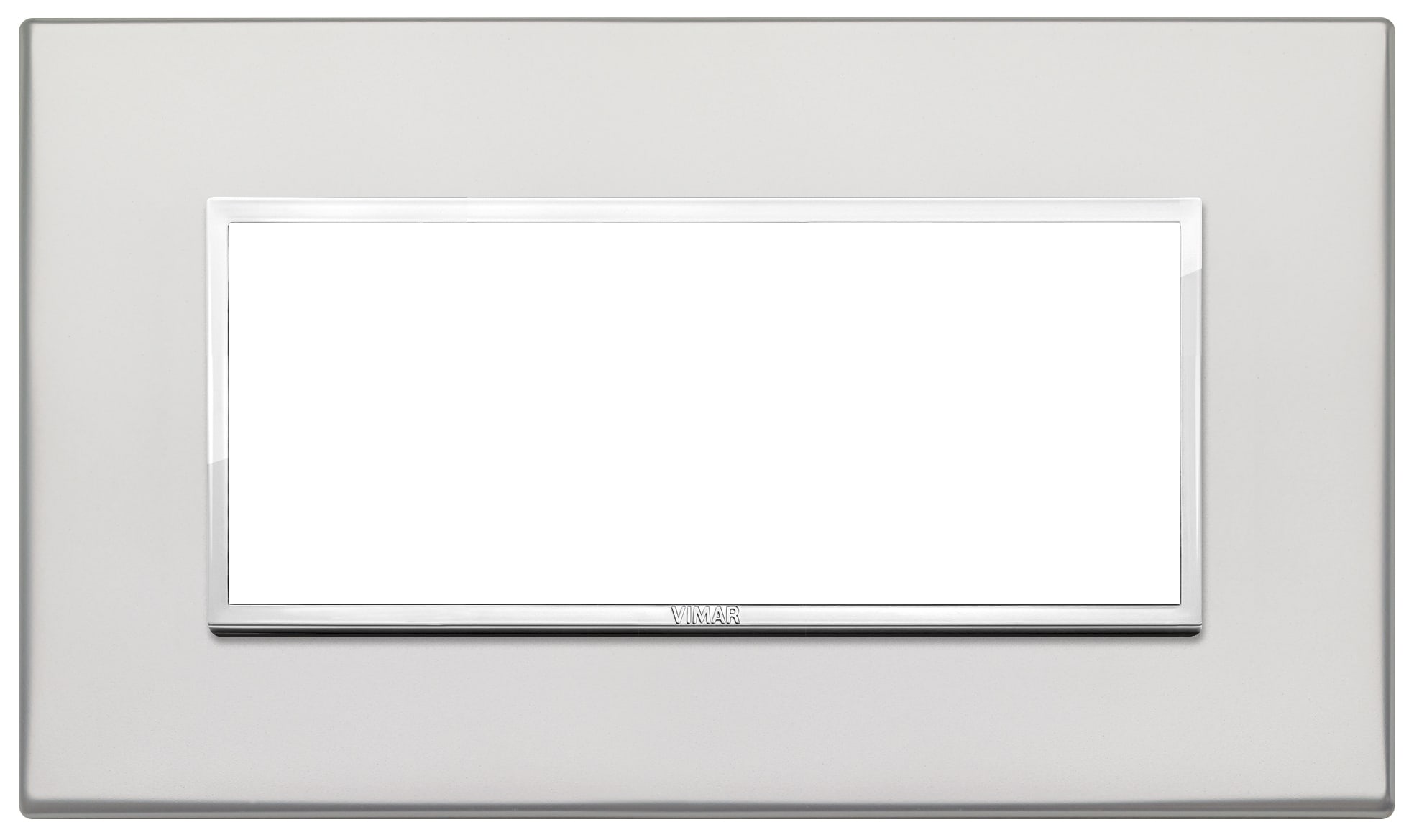 VIMAR S.P.A. - VIW21649.07.01 PLACCA 5M BS ARGENTO