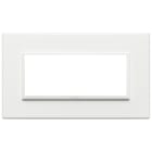 VIMAR SPA - VIW21649.17 PLACCA 5M BS BIANCO TOTALE
