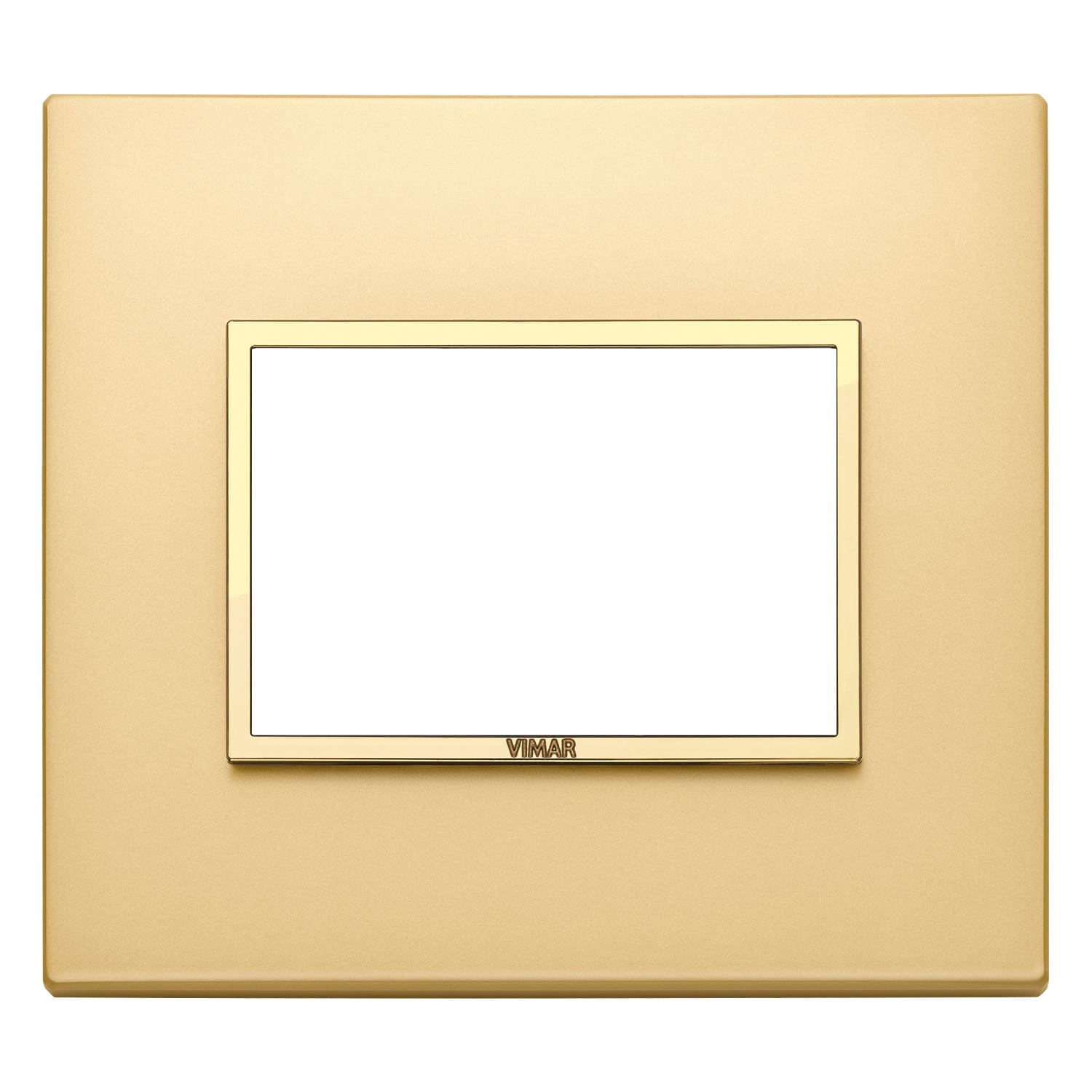 VIMAR SPA VIW21653.G10 PLACCA 3M ORO TOTALE SATINATO