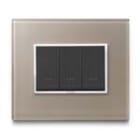 VIMAR SPA - VIW21653.74 PLACCA 3M OPALE BRUNO