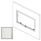 VIMAR SPA - VIW21654.01 PLACCA 4M ALLUMINIO BRILLANTE