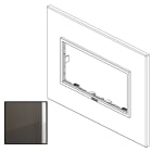 VIMAR SPA - VIW21654.06 PLACCA 4M NERO ZAFFIRO