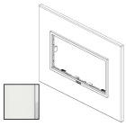 VIMAR SPA - VIW21654.41 PLACCA 4M GLACIER ICE