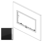 VIMAR SPA - VIW21654.76 PLACCA 4M NERO DIAMANTE