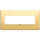 VIMAR SPA - VIW21657.G09 PLACCA 7M ORO TOTALE LUCIDO