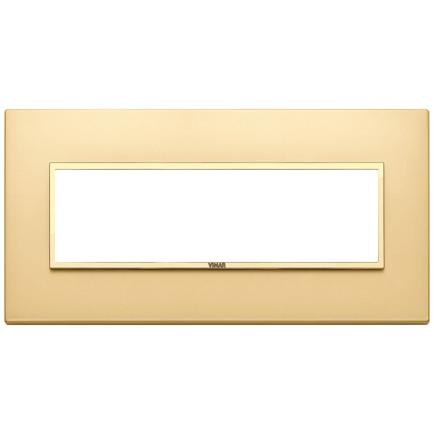 VIMAR SPA VIW21657.G10 PLACCA 7M ORO TOTALE SATINATO