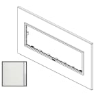 VIMAR SPA - VIW21657.01 PLACCA 7M ALLUMINIO BRILLANTE