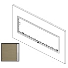VIMAR SPA - VIW21657.05 PLACCA 7M BRONZO SCURO