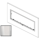 VIMAR SPA - VIW21657.72 PLACCA 7M ARGENTO GHIACCIO