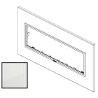 VIMAR SPA - VIW21657.87 PLACCA 7M BIANCO TOTALE DIAMANTE