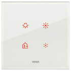 VIMAR SPA - VIW21662.70 PLACCA 2M BIANCO DIAMANTE