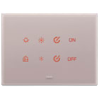 VIMAR SPA - VIW21664.73 PLACCA 4M GRIGIO PERLA