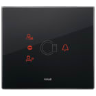 VIMAR SPA - VIW21666.76 PLACCA 3M TRANSPONDER NERO DIAMANTE