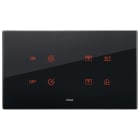 VIMAR SPA - VIW21667.76 PLACCA 5MBS (2+BLANK+2) NERO DIAMANTE