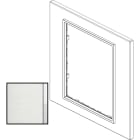 VIMAR SPA - VIW21668.01 PLACCA 8M ALLUMINIO BRILLANTE