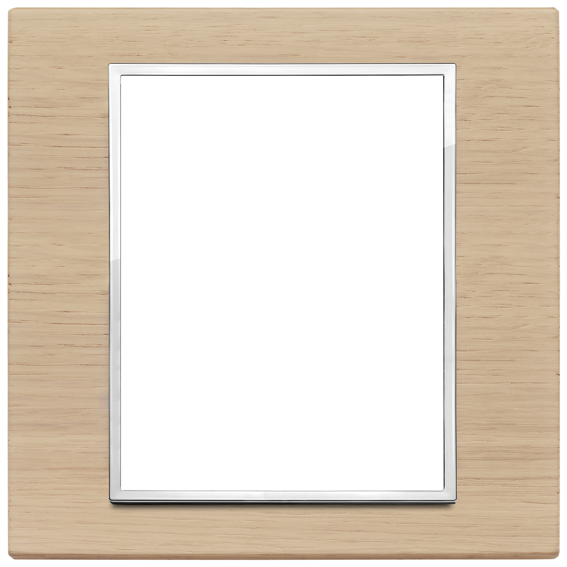 VIMAR SPA VIW21668.32 PLACCA 8M ROVERE SBIANCATO