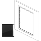 VIMAR SPA - VIW21668.76 PLACCA 8M NERO DIAMANTE