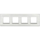 VIMAR SPA - VIW21669.02 PLACCA 8M (2+2+2+2) INT71 GRIGIO NEXT