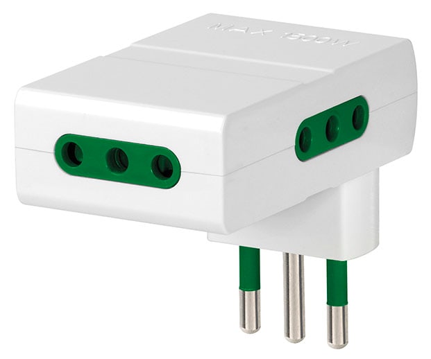 VIMAR S.P.A. - VIWRI.00310.B ADATTATORE MULT. S11 + 3P11 BIANCO