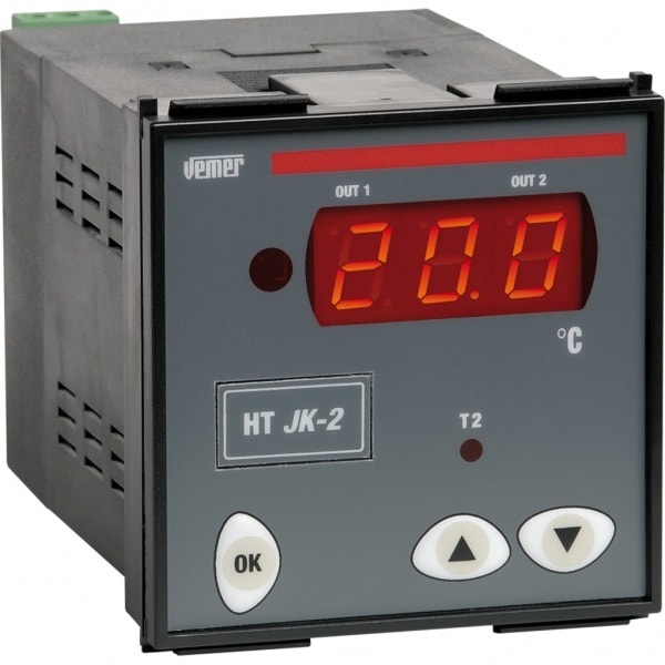 VEMER SPA VEMVM640000 HT JK-2P7A TERMOREGOLATORE 24/230 VAC