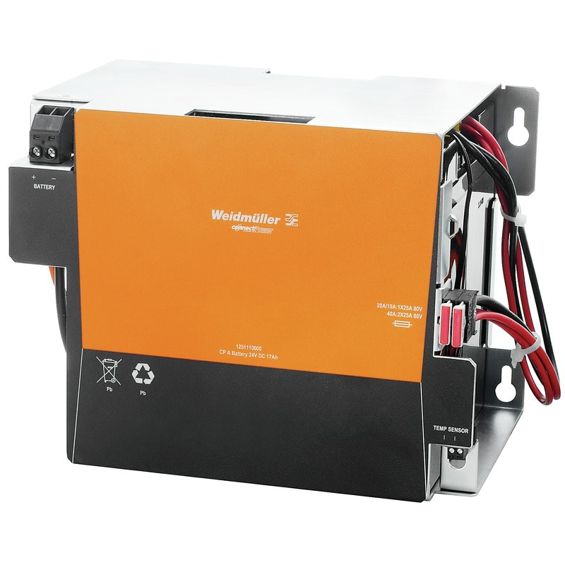 WEIDMULLER WEI1251110000 CP A BATTERY 24V DC17AH