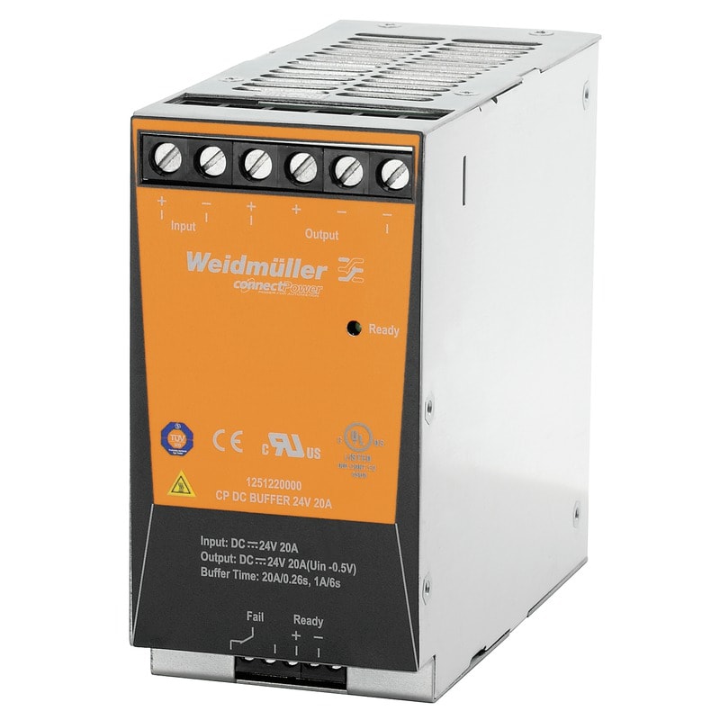 WEIDMULLER WEI1251220000 CP DC BUFFER 24V 20A