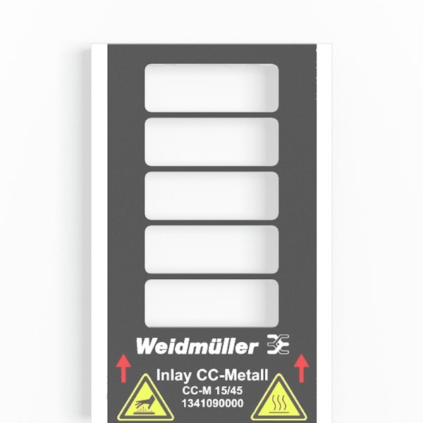 WEIDMULLER WEI1341090000 INLAY CC-M 15/45