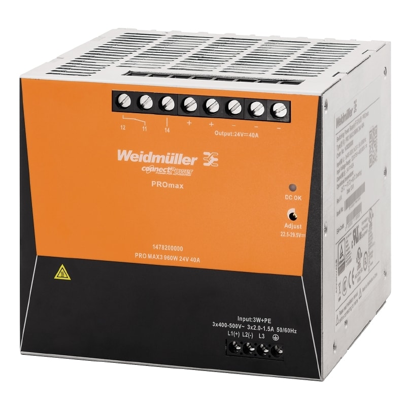 WEIDMULLER WEI1478200000 PRO MAX3 960W 24V 40A
