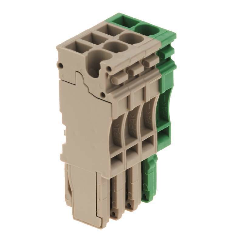 WEIDMULLER WEI1867110000 ZP 2.5/1AN/4 GN/BE