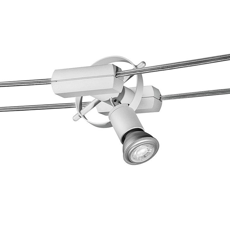 ROSSINI RSSWIR401B SISTEMA A TESATA BIANCO GU10 IP20