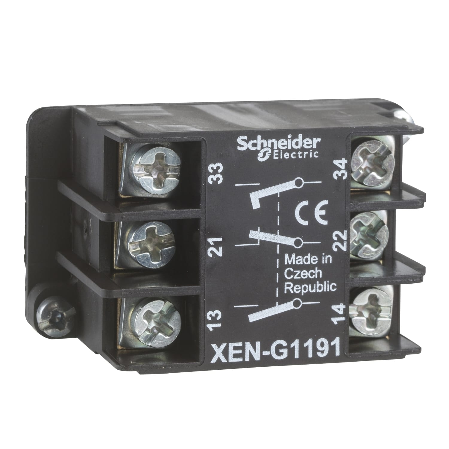SCHNEIDER ELECTRIC SNRXENG1491 ELEMENTO CONTATTO 1NC+2NO